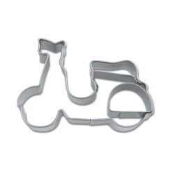 Motorroller 5,5 cm Edelstahl