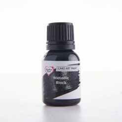 Metallic Food Paint Black