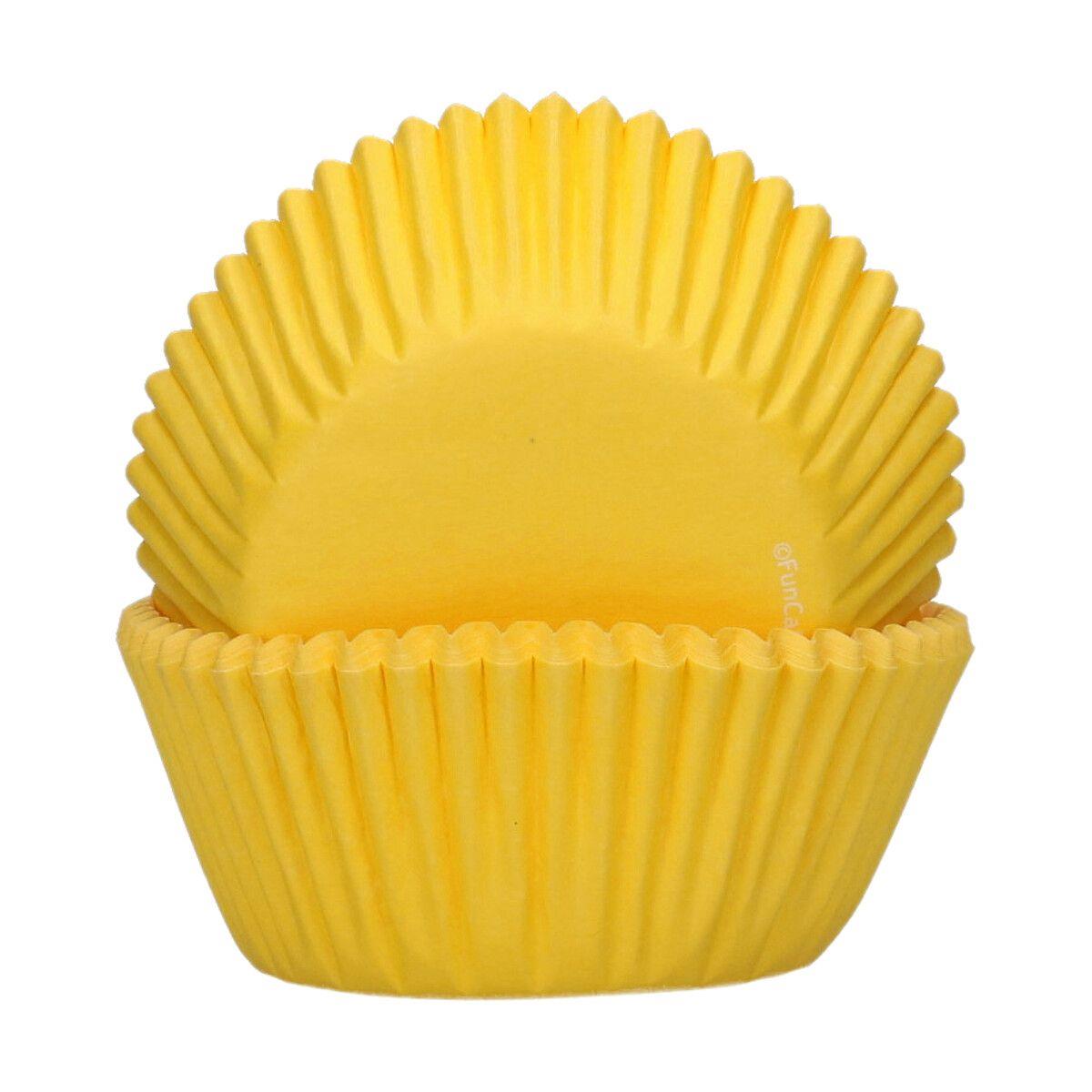 Cupcakes Formen Gelb, 48 Stk. – Bild 2