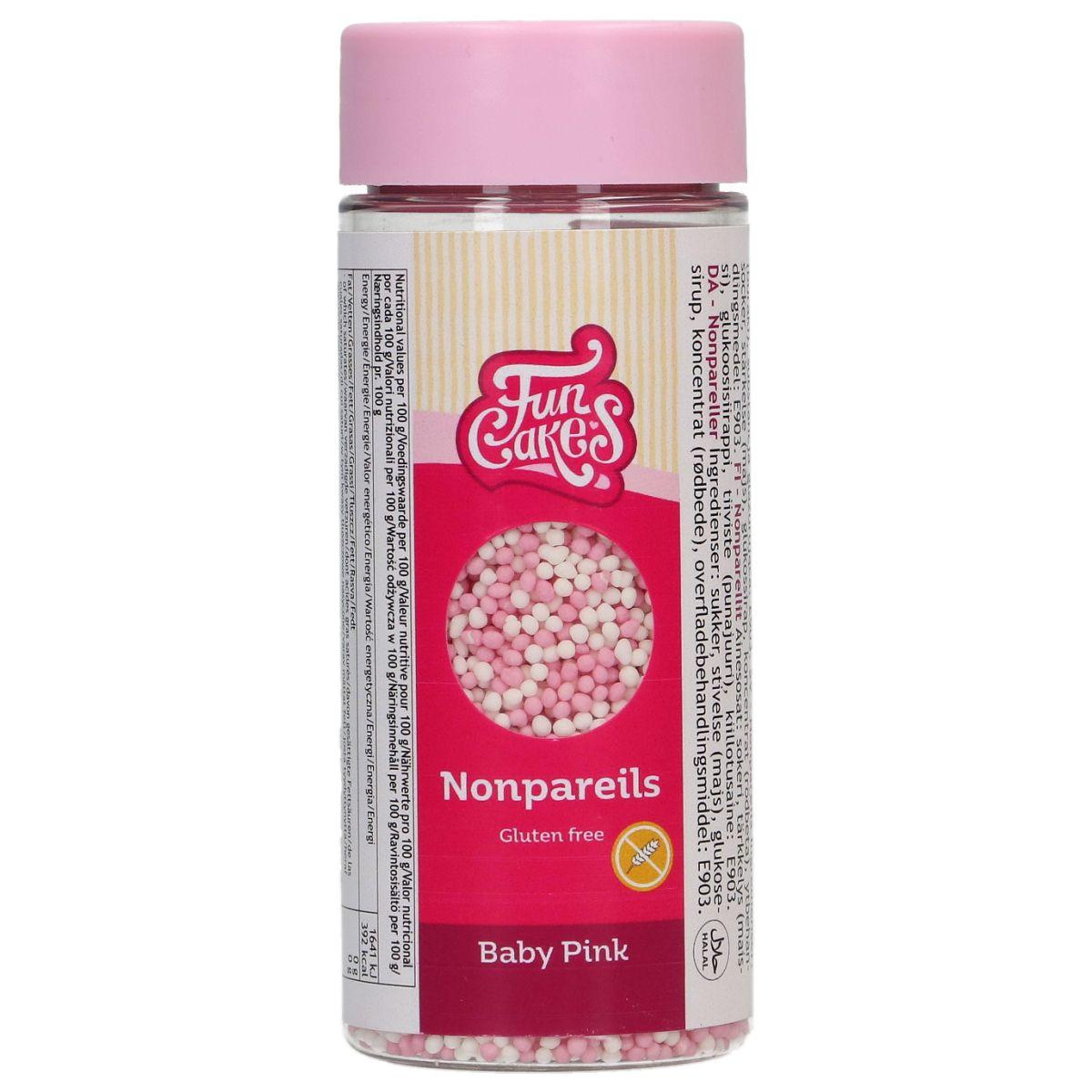 Nonpareilles Baby Pink Glutenfrei