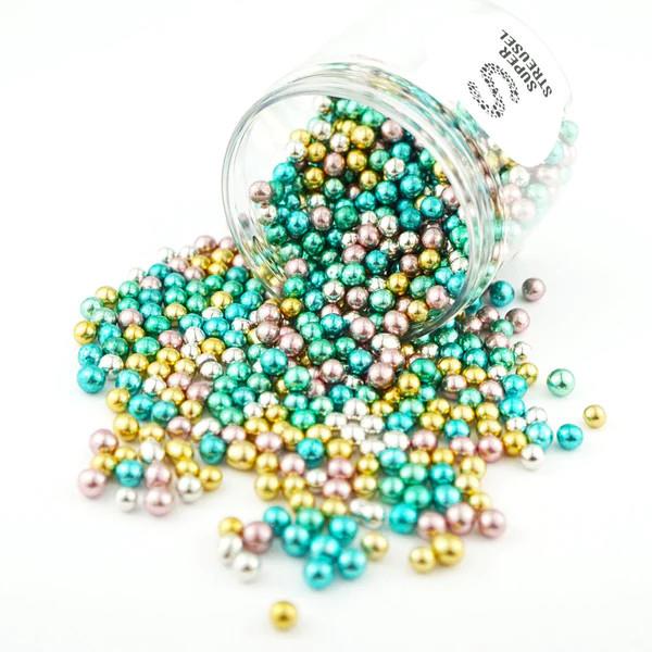 Super Streusel, Schokokugeln Metallic Bunt