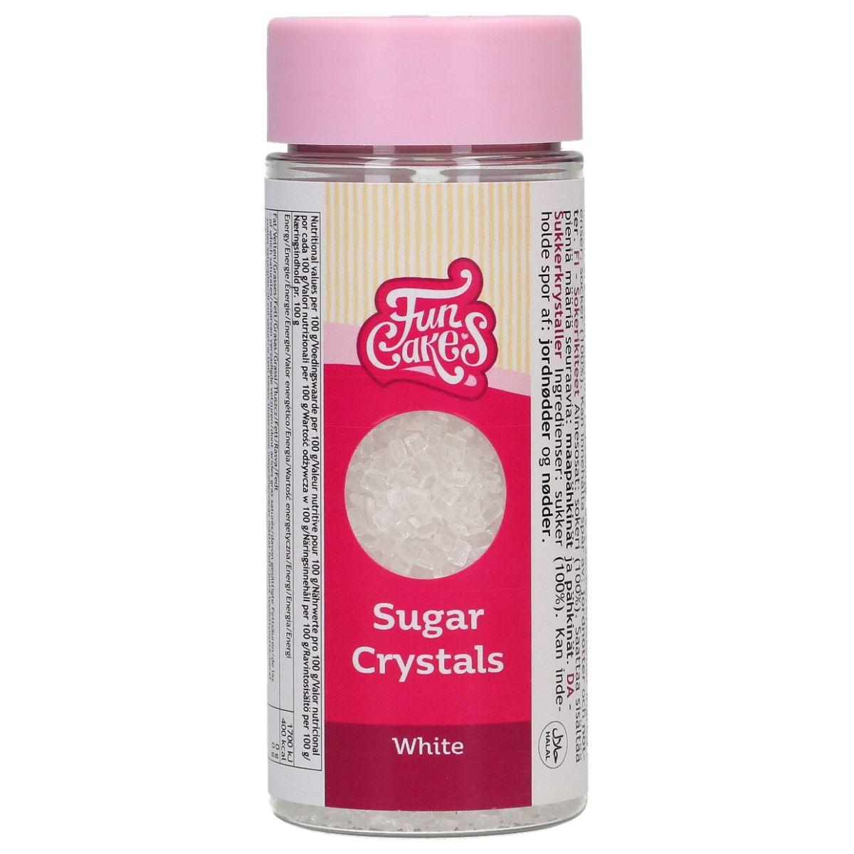 Sugar Crystals Weiss