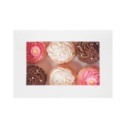 Alternative view of 2 Stück 6er Cupcake Box, weiss