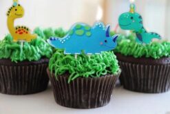 Alternative view of Dino Party Kerzen 5 Stk.