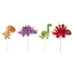 Alternative view of Kerzen Set Dino