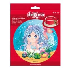 Esspapier Aufleger kleine Meerjungfrau Dm20cm MHD 09.26