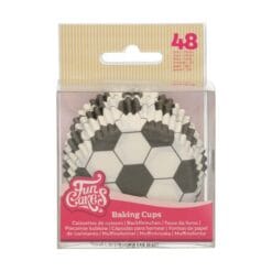 Muffinsformen Fussball 48 Stk.