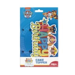 Cake Topper Paw Patrol Happy Birthday
