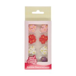 Zuckerdekor Blümchen, 32 Stk.