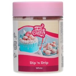 Dip n' Drip White, Fondantglasur