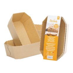Papierbackform für Brot, 5er Set
