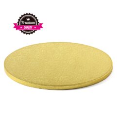 Cakeboard, gold, Dm 20xH1,2cm