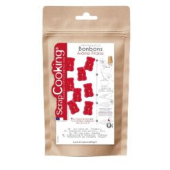 Fertigmischung Gummibärchen 100g, Erdbeere