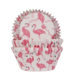 Muffinsformen Flamingo