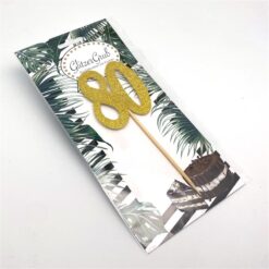 Kuchenstecker Gold "80"