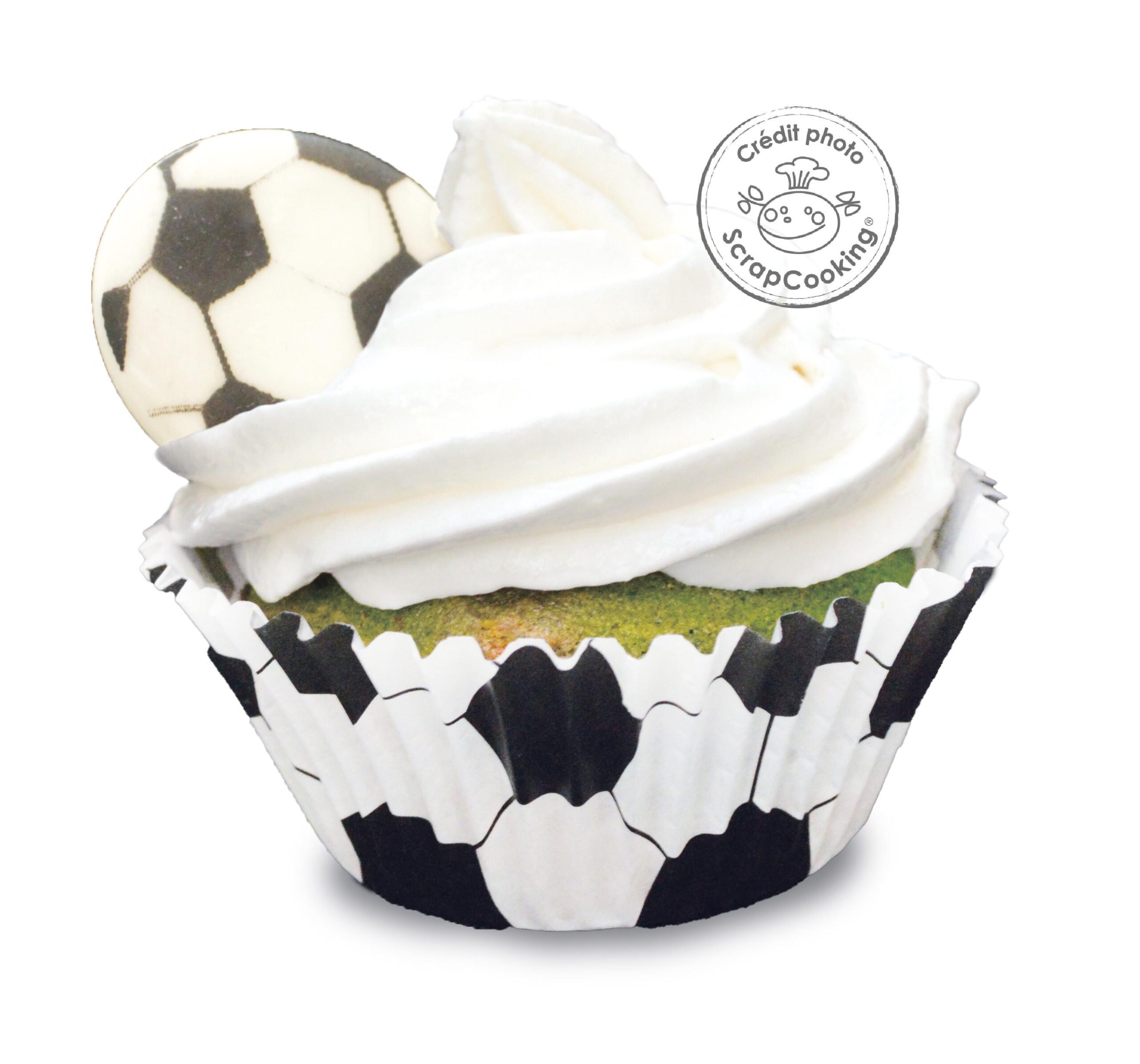Zuckerdecor Fussball 6Stk. – Bild 3