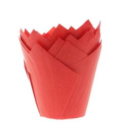 Tulpen Cupcakes Formen Rot