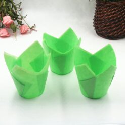 Tulip Baking Cups grün, 1 Beutel