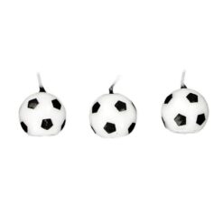 Kerzen Fussball 6Stk.