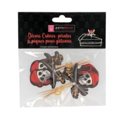 Cupcake Topper Piraten, 12Stk.