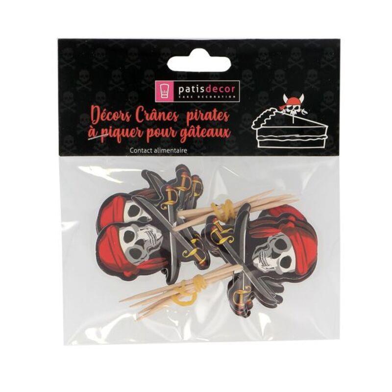 Cupcake Topper Piraten, 12Stk.