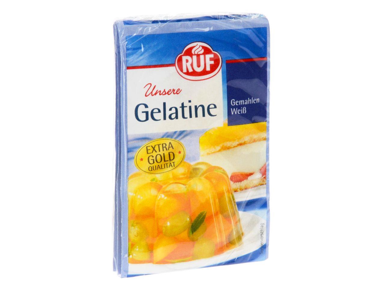 Gelatine gemahlen