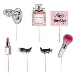 Alternative view of Cake Topper Happy Birthday, Make up