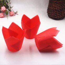 Tulip Baking Cups rot, 1 Beutel