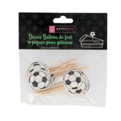 Alternative view of Cupcake Topper Fussball