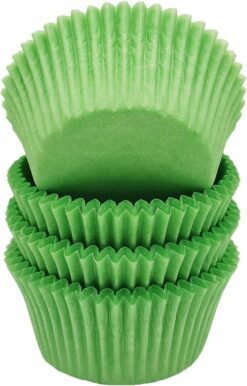 Muffin Formen hellgrün, 1 Beutel