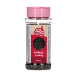 Zuckerdecor Sprinkle Medley schwarz