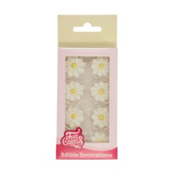 Zuckerdecor Gänseblümchen Weiss