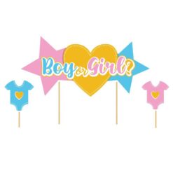 Cake Topper Gender Reveal