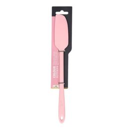 Teigschaber schmal, 27cm, Rosa