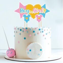 Alternative view of Cake Topper Gender Reveal