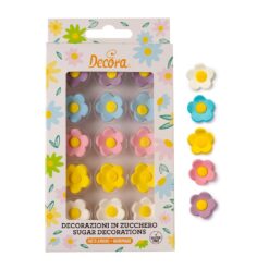 Zuckerdecor, Blumen gemischt
