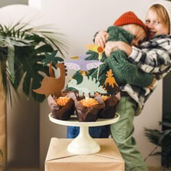 Alternative view of Cupcakes Toppers Dinos 8-12cm pk/6
