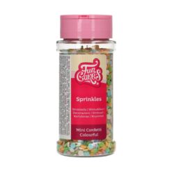 Zuckerdekoration Mini Konfetti Farbenfroh