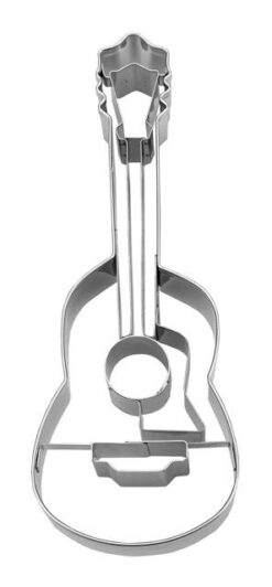 Prägeausstecher Gitarre 11cm Edelstahl