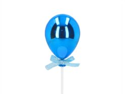 Cake Topper Ballon blau