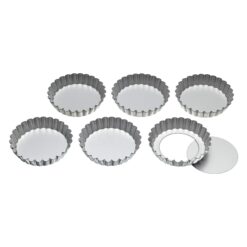 Tartelette Förmli, mit losem Boden, Dm10cm, 6Stk.