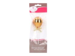 Alternative view of Cake Topper Ballon gold