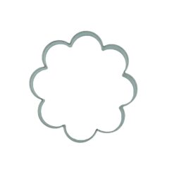 Ausstecher Blume gross