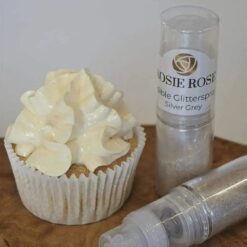 Alternative view of Glitterspray Silver grey