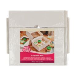 Cupcake Box 6er weiss/Pk/3