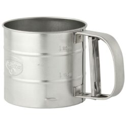 Einhand Mehlsieb Metall