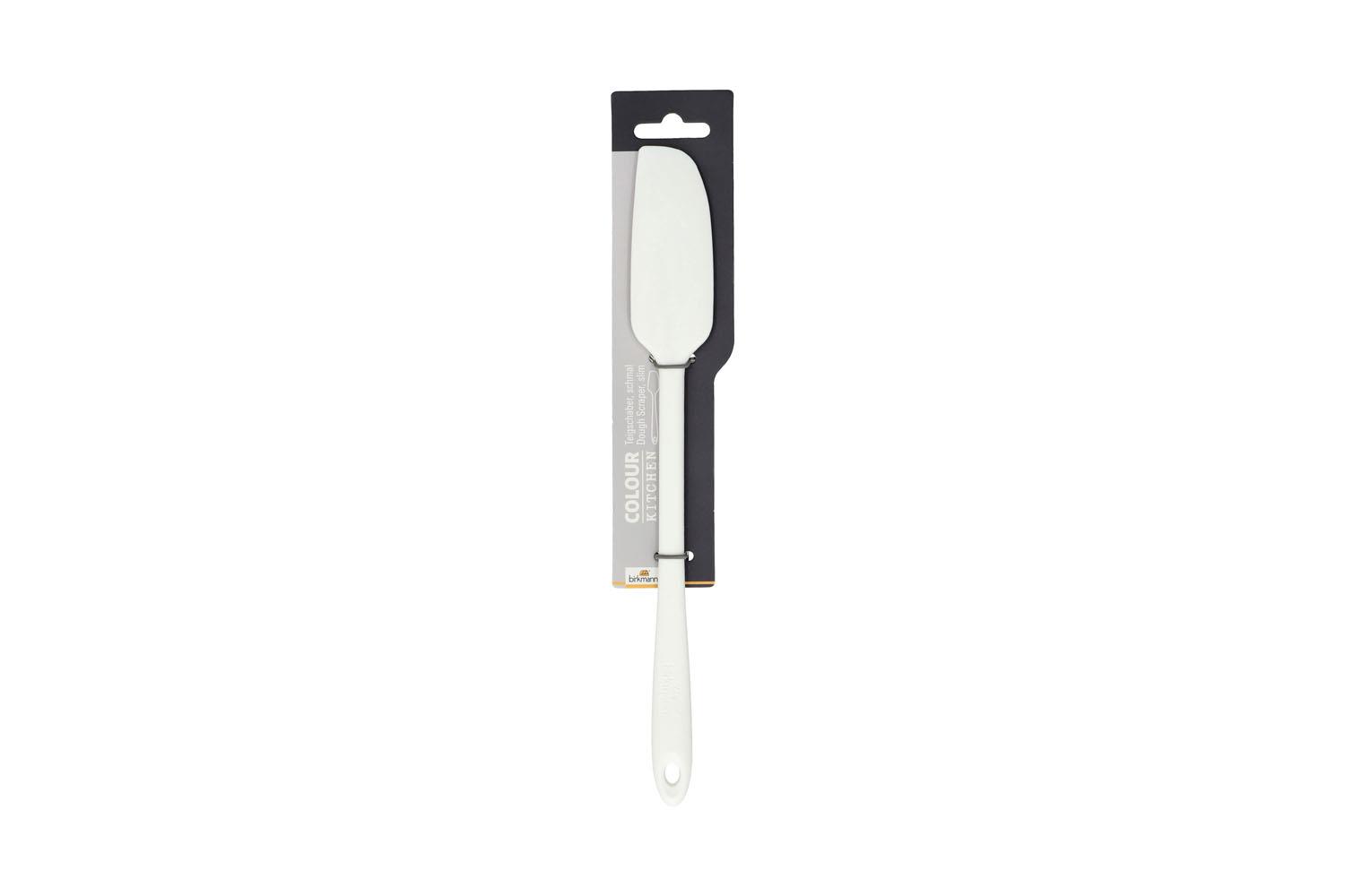 Teigschaber schmal, 27cm, Milky White