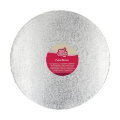 Cakeboard Silber, Dm30,5cm, H1,2cm