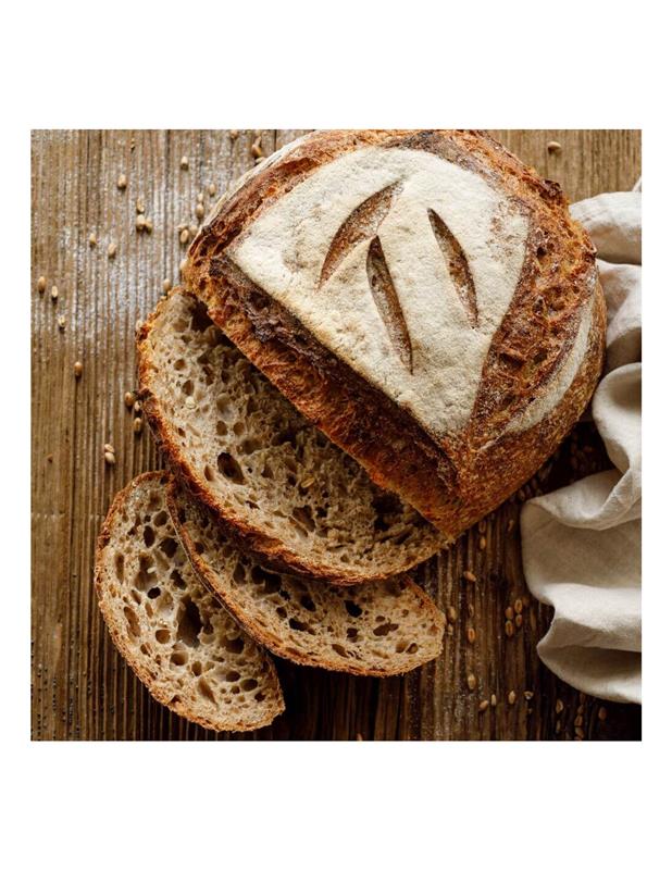 Gewürzmischung, rustikales Brot – Bild 2