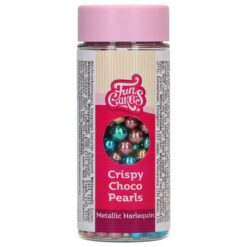 Schokkoperlen Crispy Metallic Harlequin